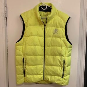 RLX (Ralph Lauren) Neon Yellow puff vest
